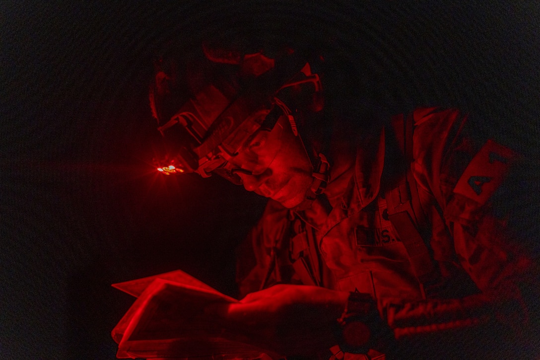 USAREUR-AF Best Squad Competition: Night Land Navigation