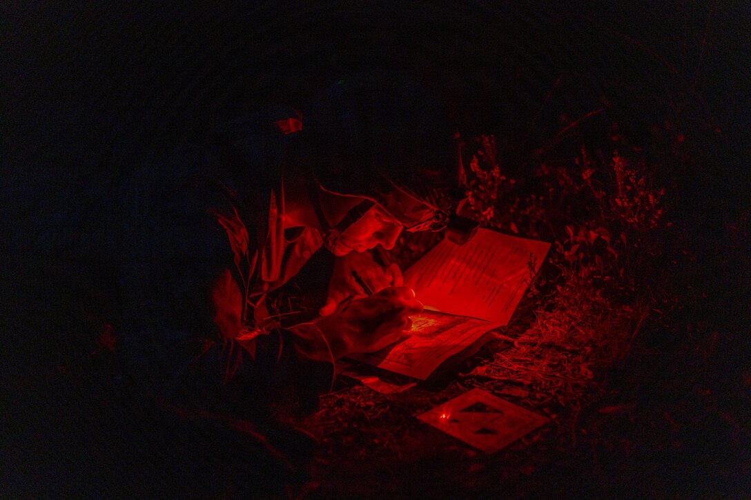 USAREUR-AF Best Squad Competition: Night Land Navigation