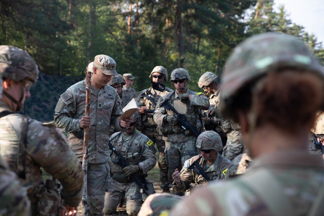 USAREUR-AF Best Squad Competition: Day Land Navigation