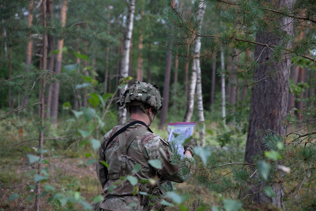 USAREUR-AF Best Squad Competition: Day Land Navigation