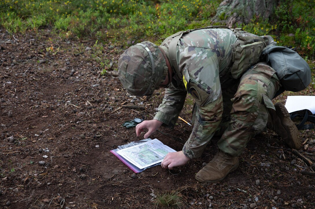 USAREUR-AF Best Squad Competition: Day Land Navigation