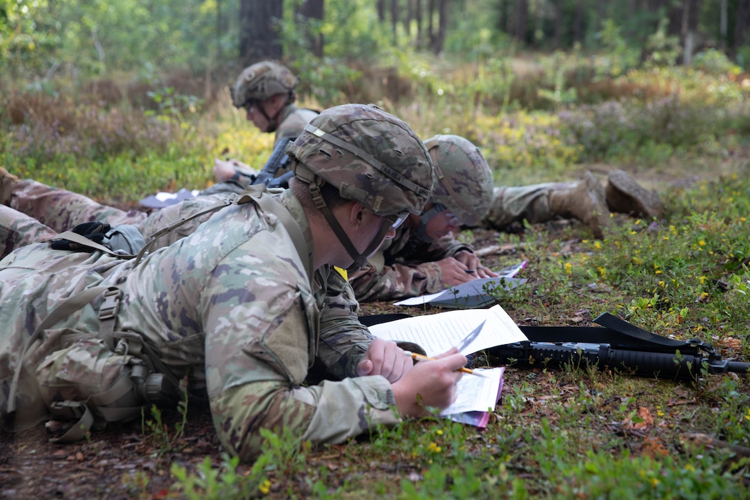 USAREUR-AF Best Squad Competition: Day Land Navigation