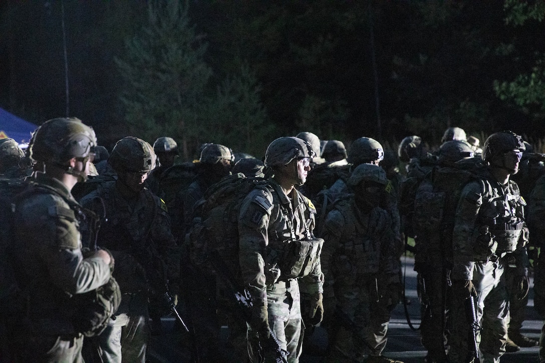 USAREUR-AF Best Squad Competition: 12-Mile Ruck March