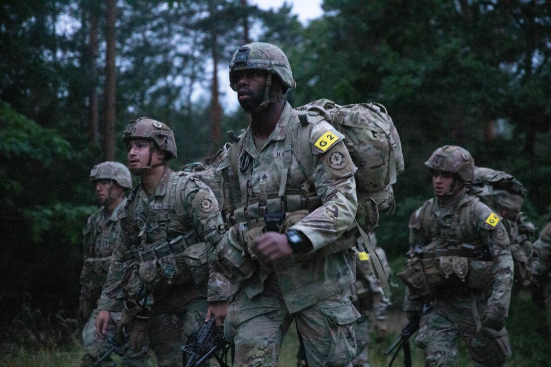 USAREUR-AF Best Squad Competition: 12-Mile Ruck March