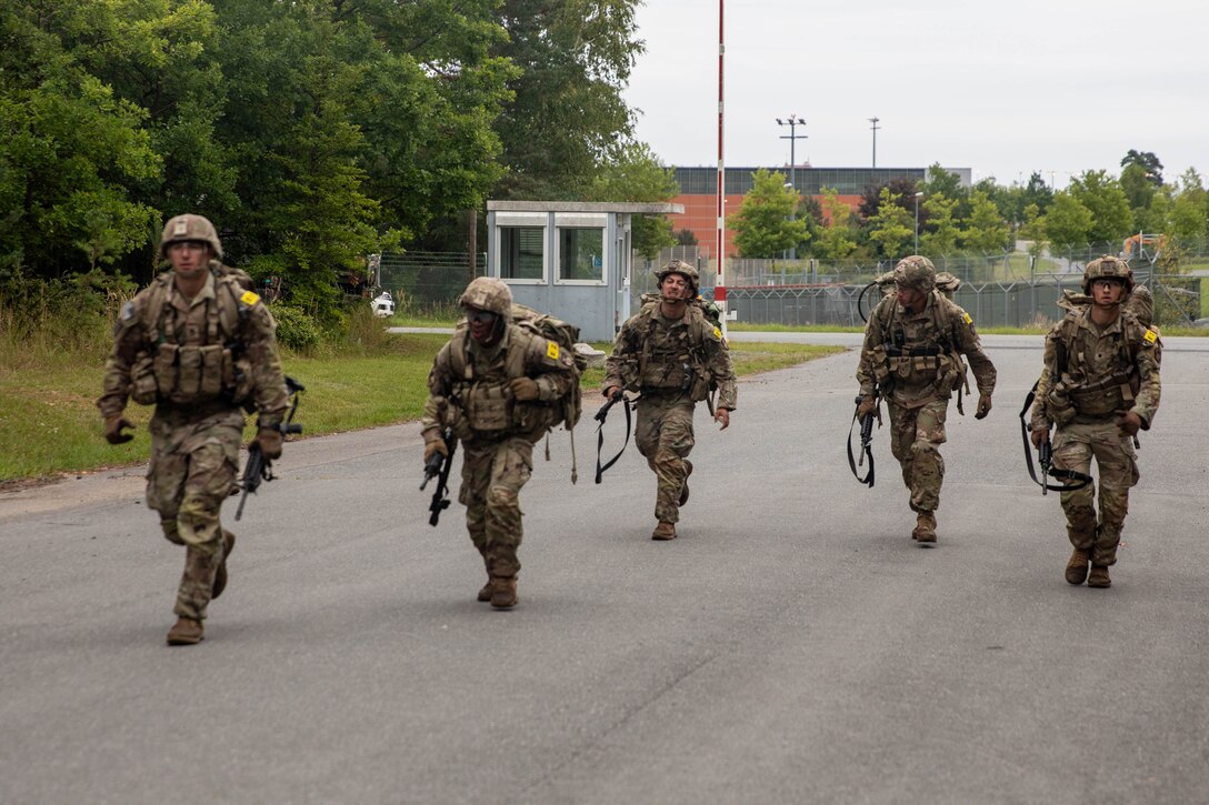 USAREUR-AF Best Squad Competition: 12-Mile Ruck March