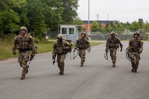 USAREUR-AF Best Squad Competition: 12-Mile Ruck March