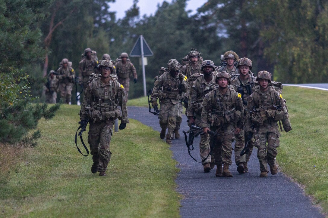 USAREUR-AF Best Squad Competition: 12-Mile Ruck March
