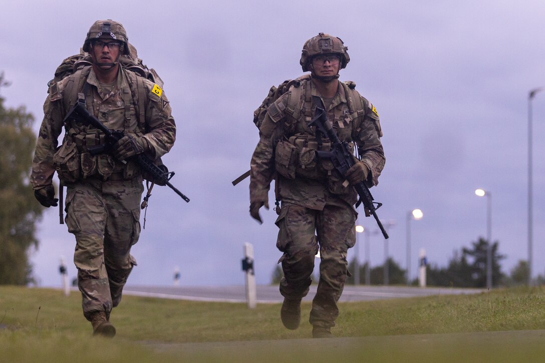 USAREUR-AF Best Squad Competition: 12-Mile Ruck March