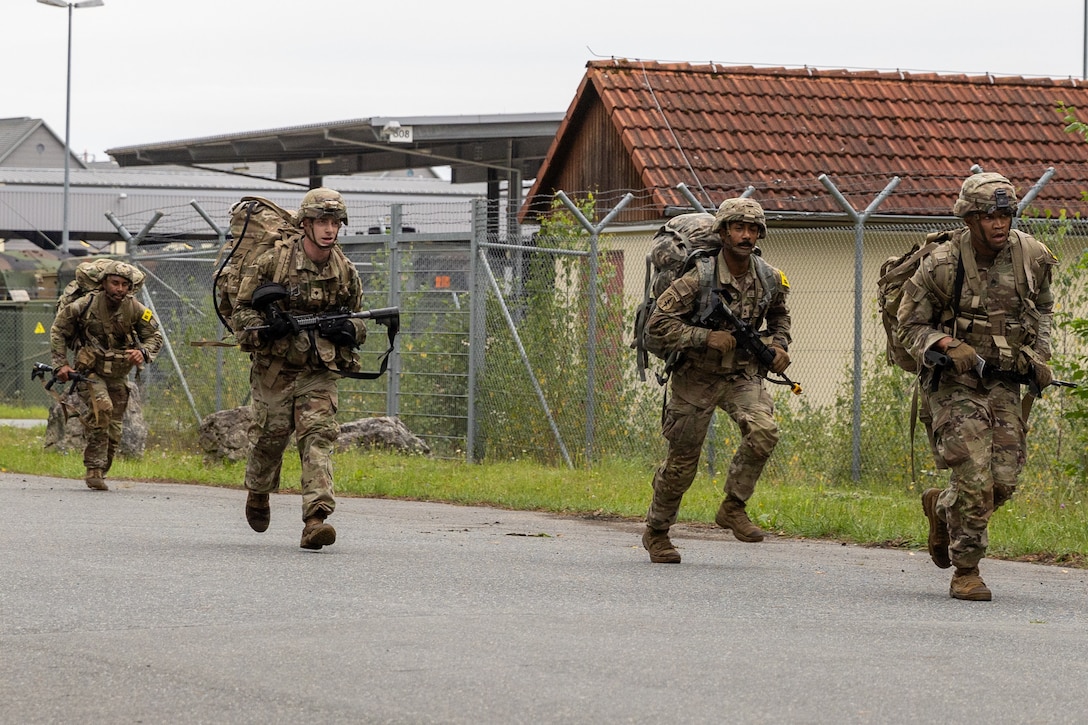 USAREUR-AF Best Squad Competition: 12-Mile Ruck March