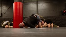 U.S. Marines assigned to Special Purpose Marine Air-Ground Task Force-250, attend a martial arts collaboration at Broadway Jiu-Jitsu during Marine Week Boston, Aug. 22, 2025. Marines stationed across the globe commemorate the 250th anniversary of the Marine Corps, honoring a distinguished legacy of service, sacrifice, and unwavering fidelity to both the nation and fellow Marines. (U.S. Marine Corps photo by Cpl. Vincent Needham)
