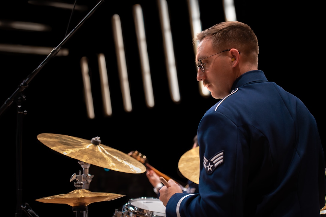 Photograph of members of Band of the Pacific.