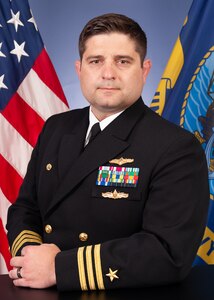 Cmdr. Andrew J. Adams, Commanding Officer, Cyber Strike Activity SIXTY THREE