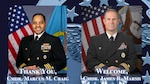 Two US Navy officers