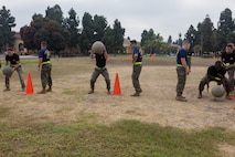 Marine Corps Recruiting and Retention Course 5-25 Field Meet