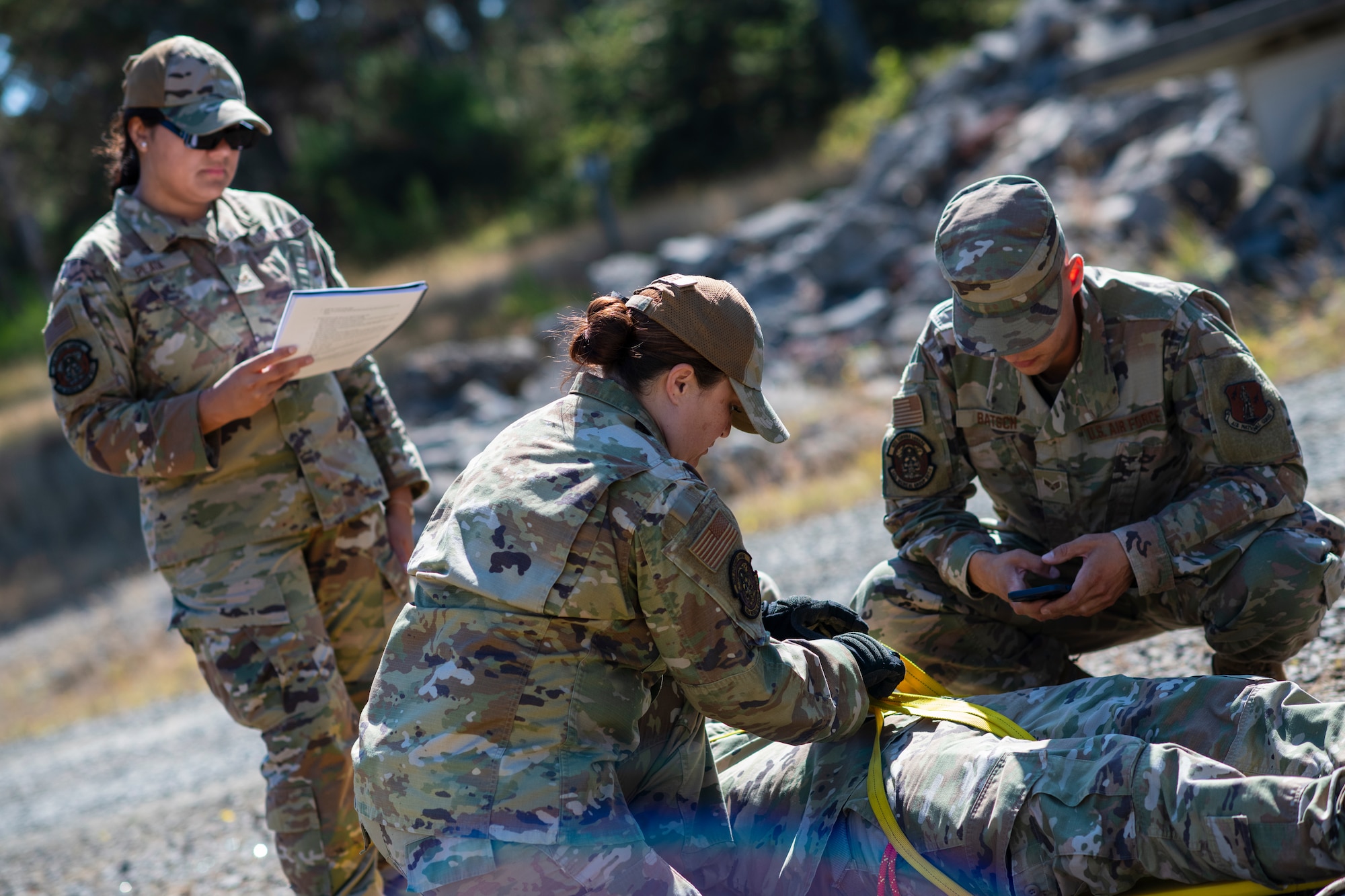 ORNG CERFP Airmen and Soldiers Conduct Training at Camp Rilea