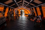 “Disaster victims” are medically treated after being rescued from a simulated explosion during a CERFP (CBRNE (Chemical, Biological, Radiological, Nuclear, and Explosive) Enhanced Response Force Package) training exercise at Camp Rilea, Warrenton, Oregon on August 14, 2025.