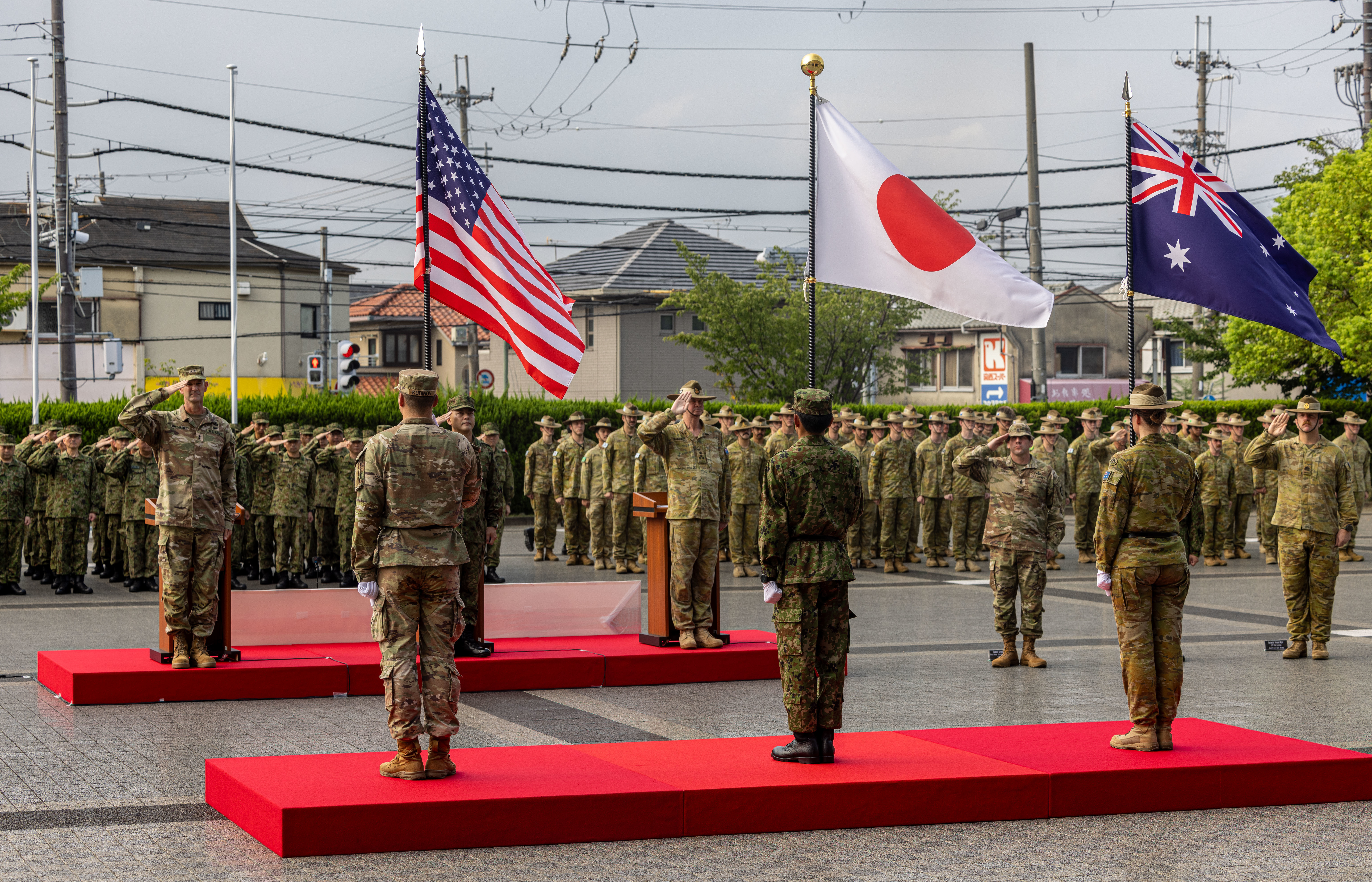 【地蔵】aimed forces manufacturer US Army, JGSDF and Australian Army Unite for Yama Sakura 89 > U.S.