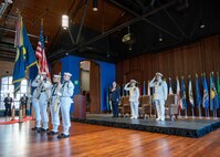Adm. Daryl Caudle assumed the duties as the 34th Chief of Naval Operations (CNO) during an assumption of office ceremony, attended by over 300 Department of Defense (DoD) senior leaders, distinguished guests and families at the Washington Navy Yard in Washington D.C., Aug. 25.
