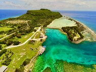 The USCGC Oliver Henry (WPC 1140) crew deliver 4,500 pounds of emergency rations to Rota, CNMI, on July 17, 2025, in coordination with the U.S. Congressional Office.
