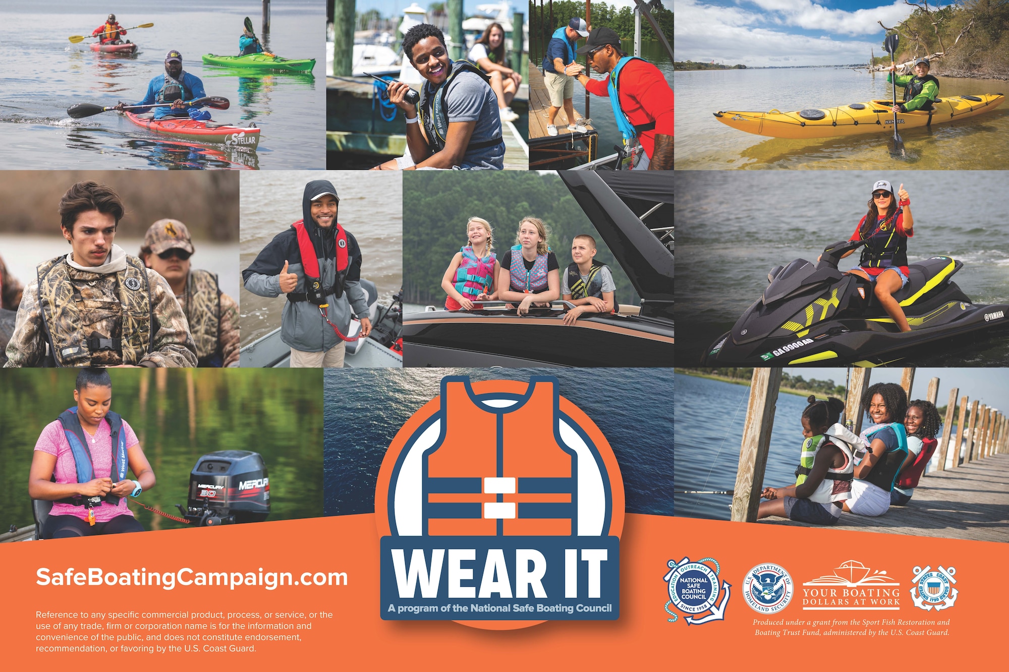 Arnold Air Force Base Fire and Emergency Services is offering tips for a safer Labor Day weekend. In the event of cooperative weather, many may take advantage of the holiday break by spending some time on the water. The consensus among safety officials is that each person in the vessel has a life jacket, and it is suggested these lifesaving devices be worn at all times while on the boat. (National Safe Boating Council graphic)