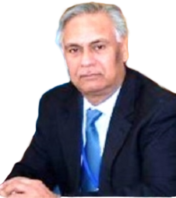 Ashok Vaseashta sits for a headshot, facing the camera wearing a suit jacket, blue tie, and white button down shirt.
