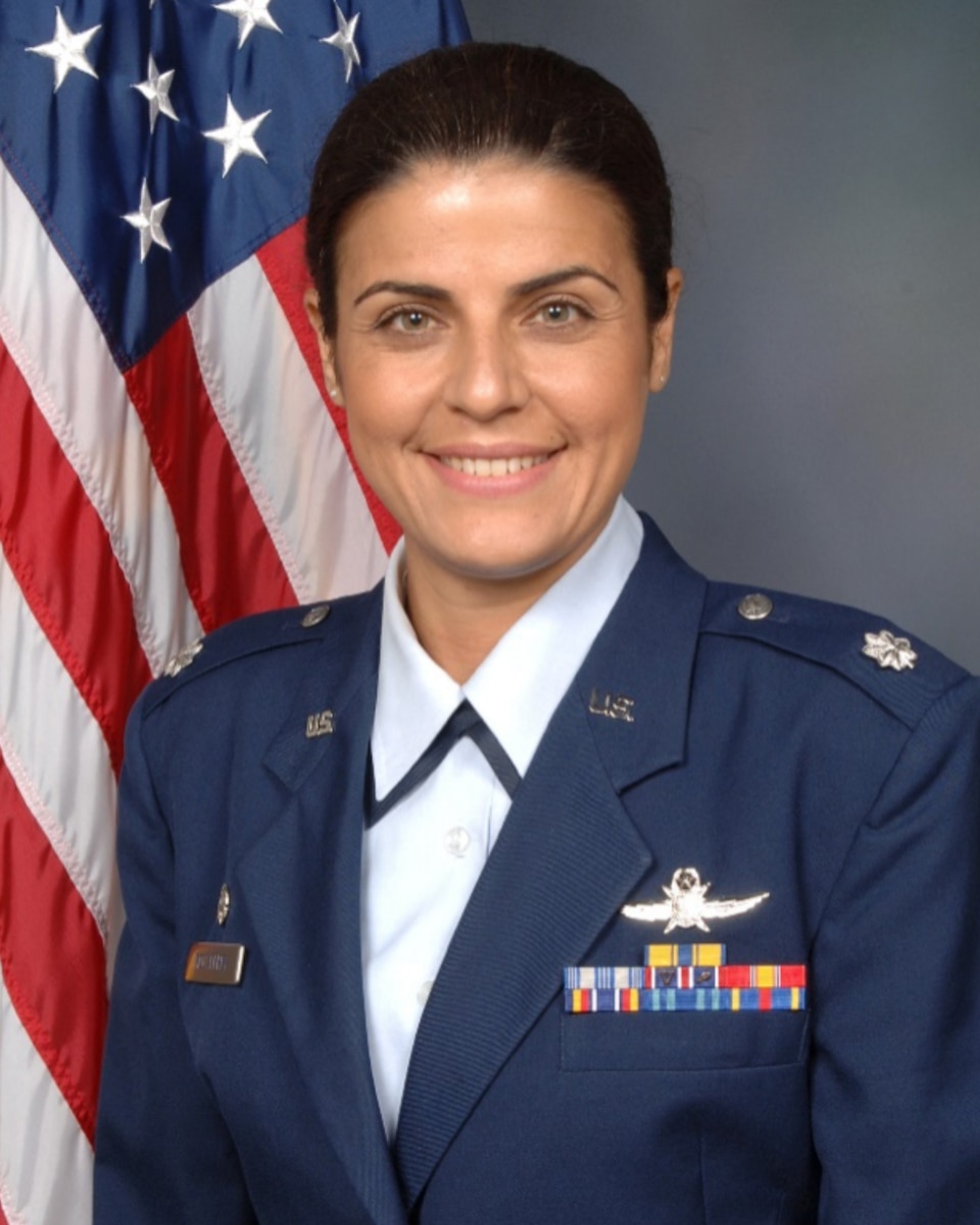 Official photo of Lt. Col. Amalia McCaffrey.