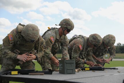 933rd MP Company Soldiers Reload for Infantry Team Match at TAG Match 2025