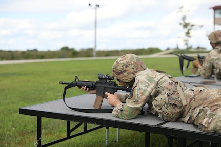 Pvt. 1st Class Brayden Mosoff Competes in Infantry Team Match at TAG Match 2025