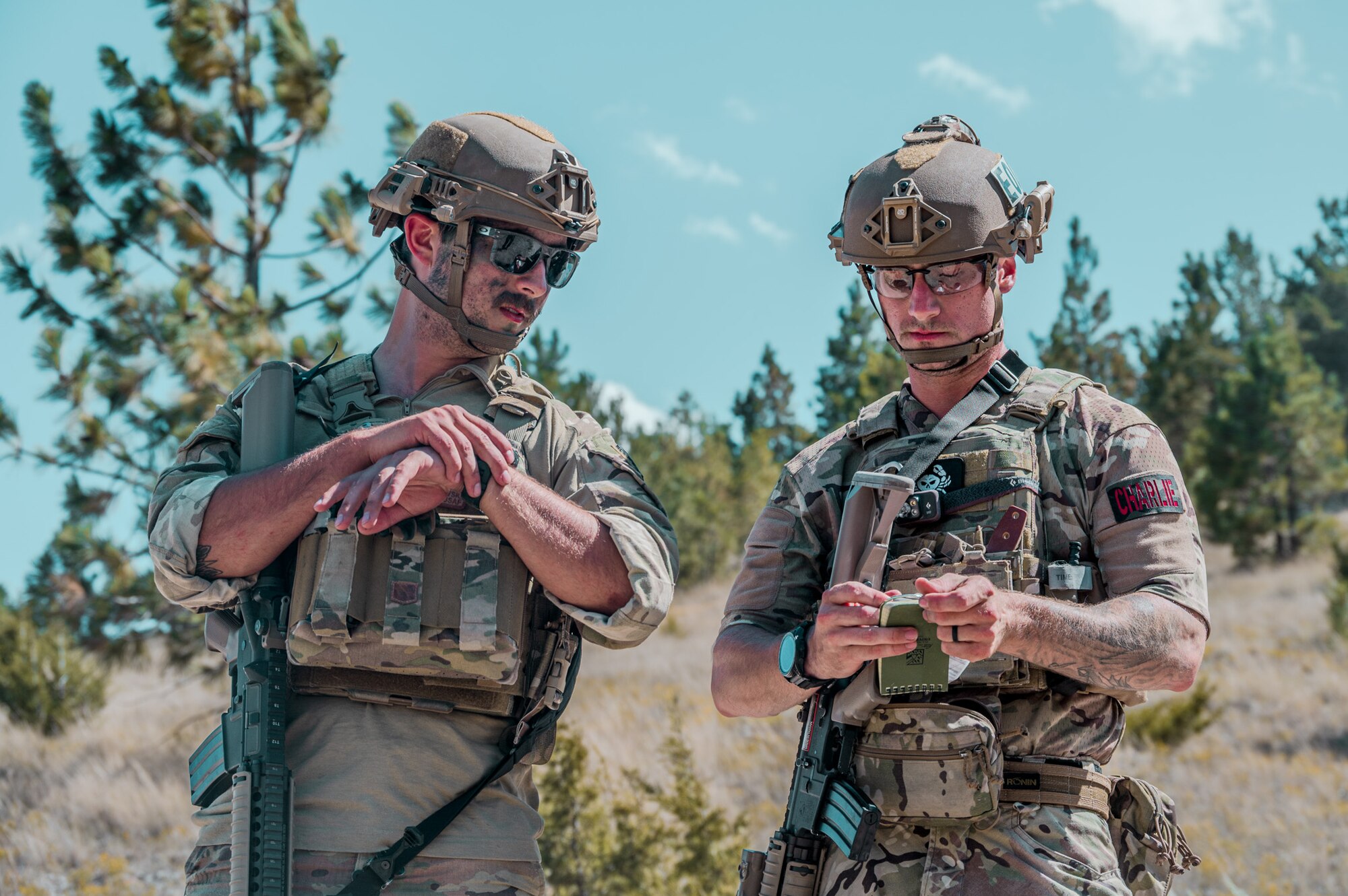 Explosive Ordnance Disposal Airman participates in training exercise