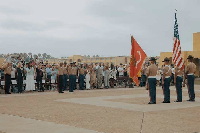Morning Colors Ceremony and Hotel Company Graduation