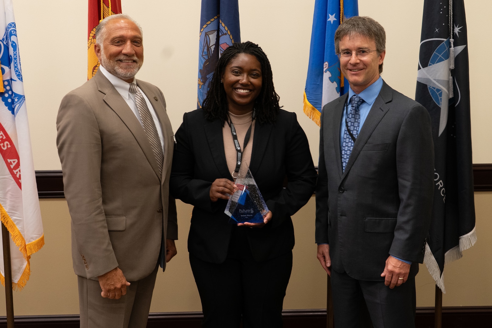 Imani Davis receives 2024 Future Five Award at 2025 AOC Conference