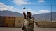 Sgt. White, 90th Sustainment Brigade, field tests the new Soldier Borne Sensor at Fort Bliss, Texas. (U.S. Army photo by Zach Montanaro)