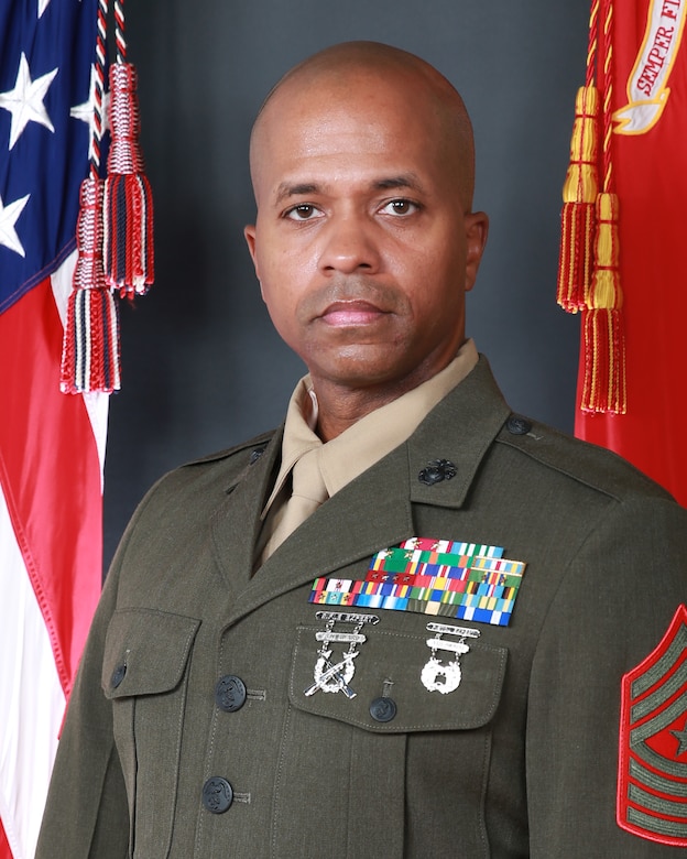 Sergeant Major Paris E. Mintz COMMAND PHOTO