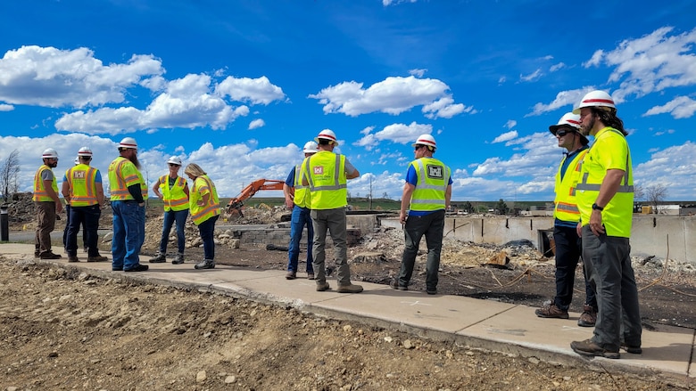 Kansas District Debris PRT training on-site.