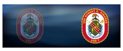 USS ROBERT E. SIMANEK (ESB 7) Banner