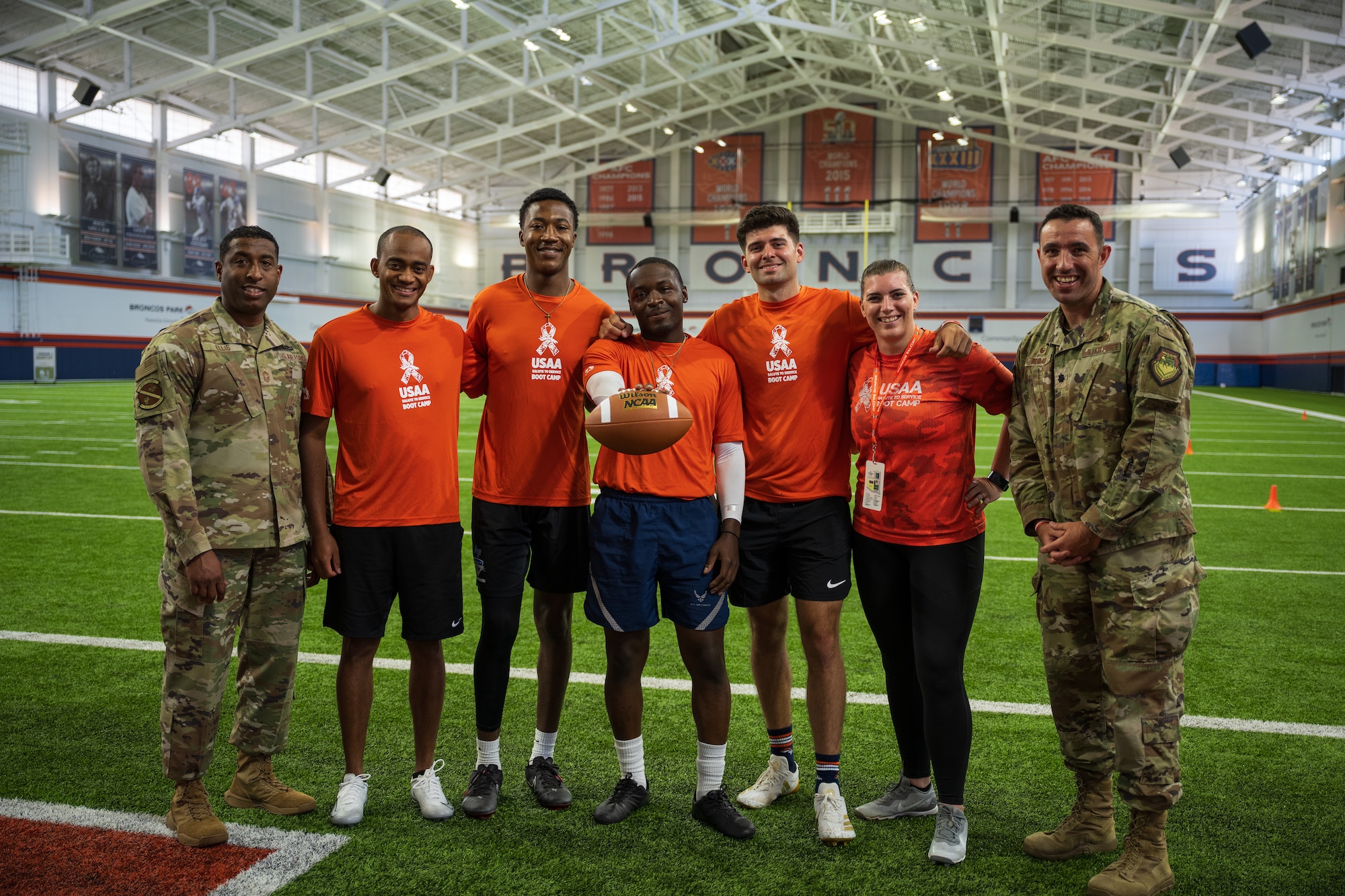 group photo of service members