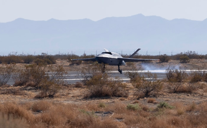 Collaborative Combat Aircraft, YFQ-42A takes to the air for flight testing