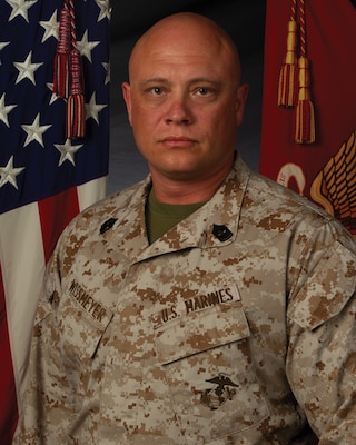 Portrait of Master Gunnery Sergeant Michael Wissmeyer