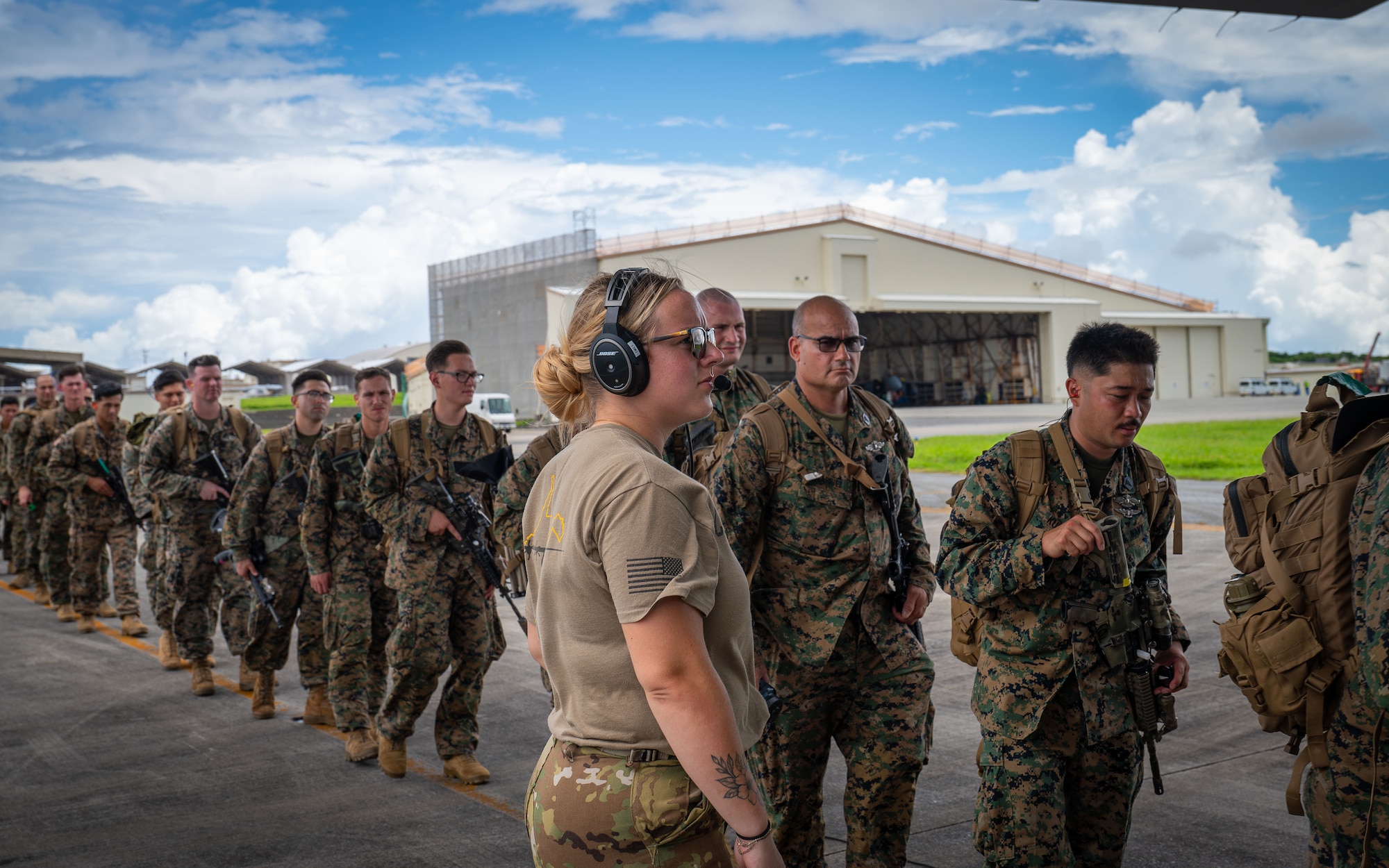 Marines and Airmen.