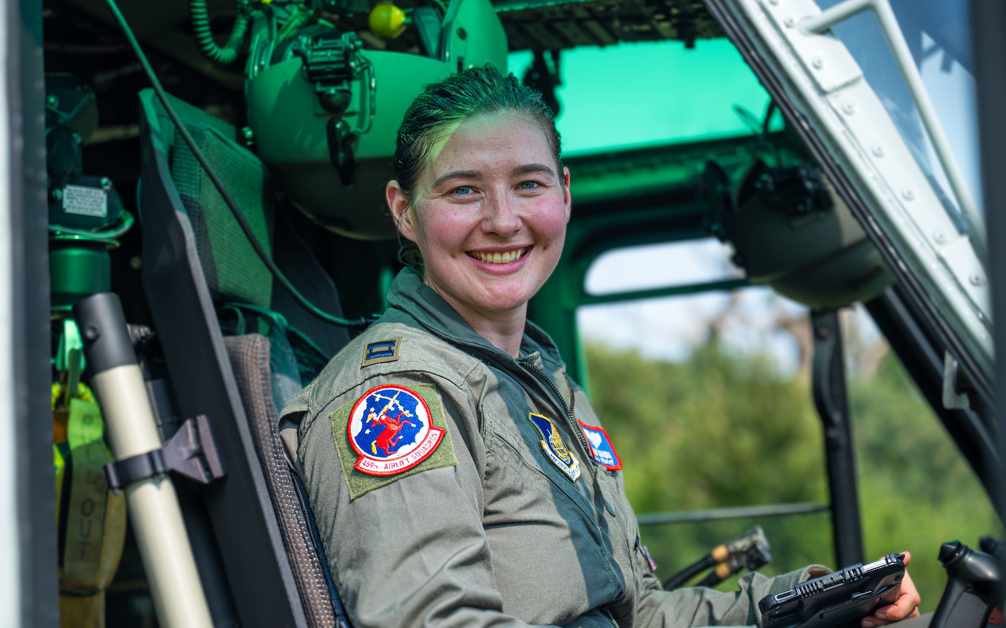 Portrait of pilot.