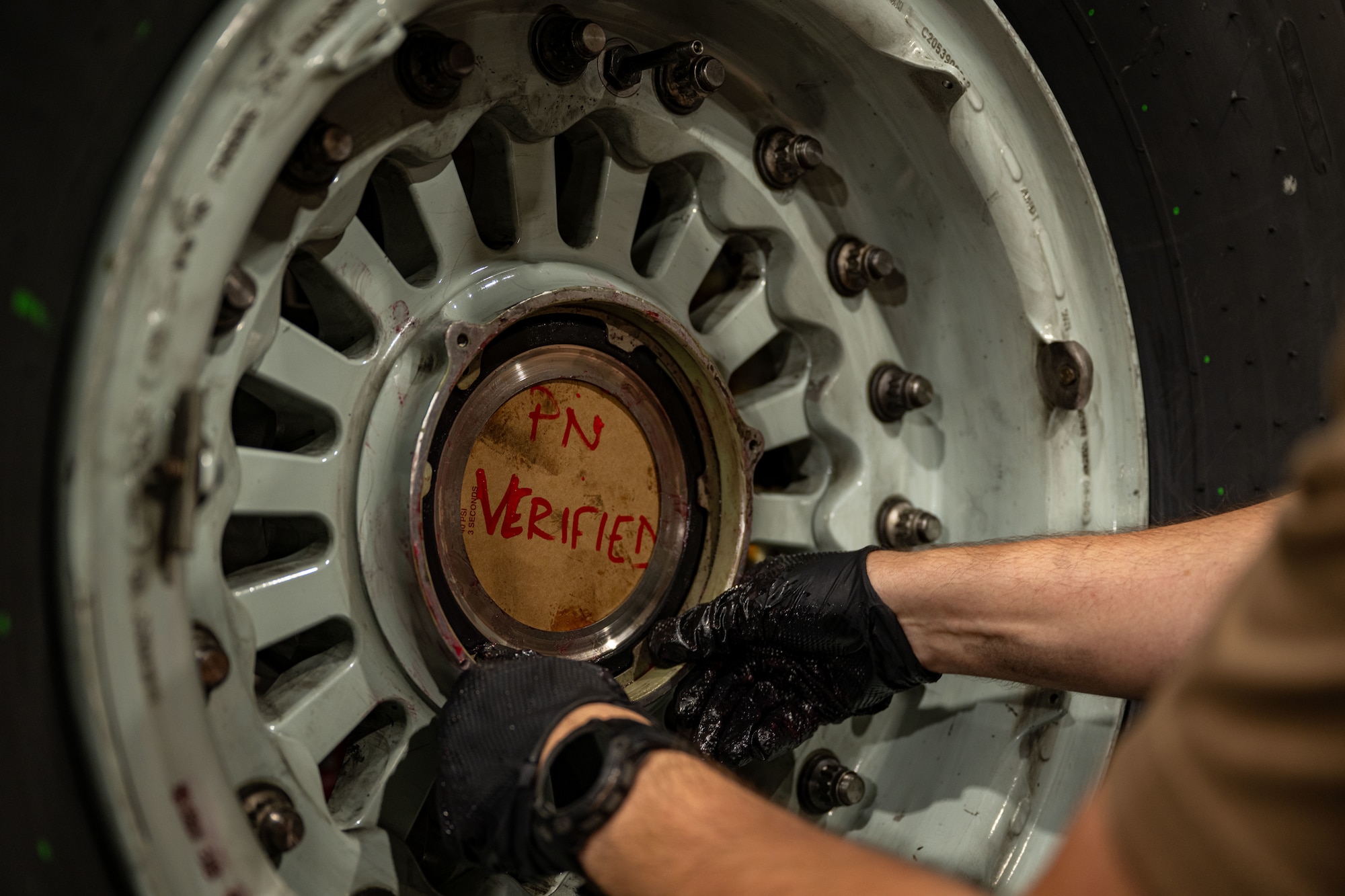 Wheel and Tire Airmen of the 379th EMXS