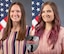Photo of a side by side graphic of two people posing for official portraits.