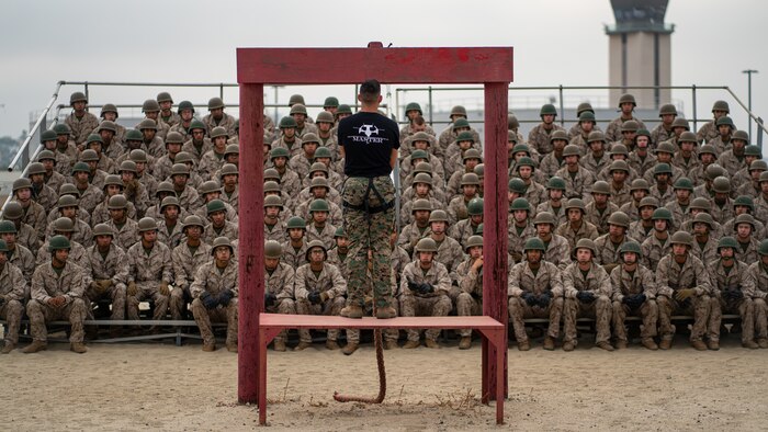 Mike Company Rappel Tower