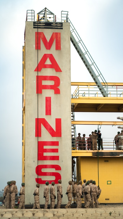 Mike Company Rappel Tower