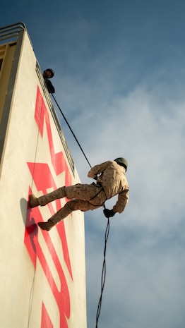 Mike Company Rappel Tower