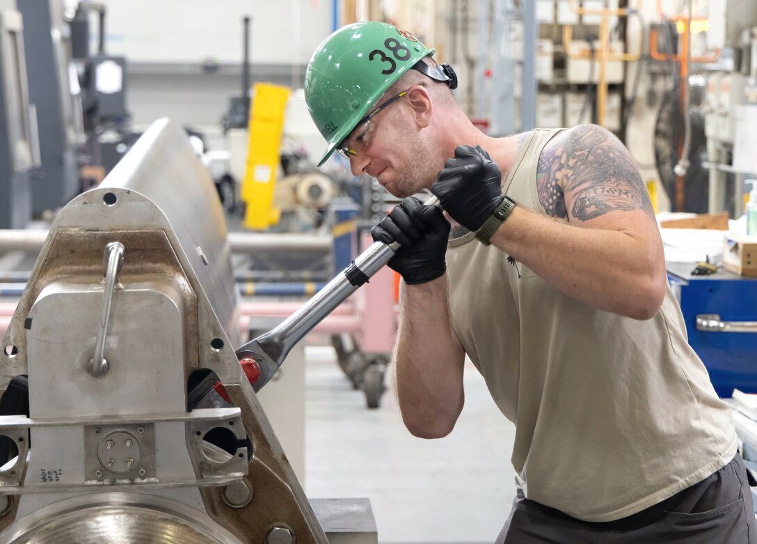 Houston Darnell, Marine Machinery Mechanic, Shop 38, Marine Machinist
“Our work may not always be in the spotlight, but it’s foundational. Our Country’s defense, our economy, and even humanitarian missions rely on well-maintained vessels. What we do at the shipyard has an impact far beyond the docks.”