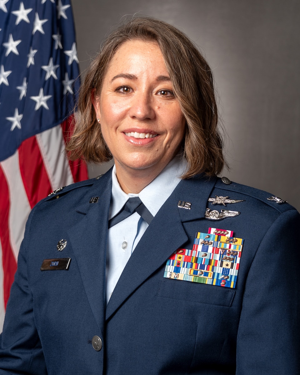Airman posing for portrait.