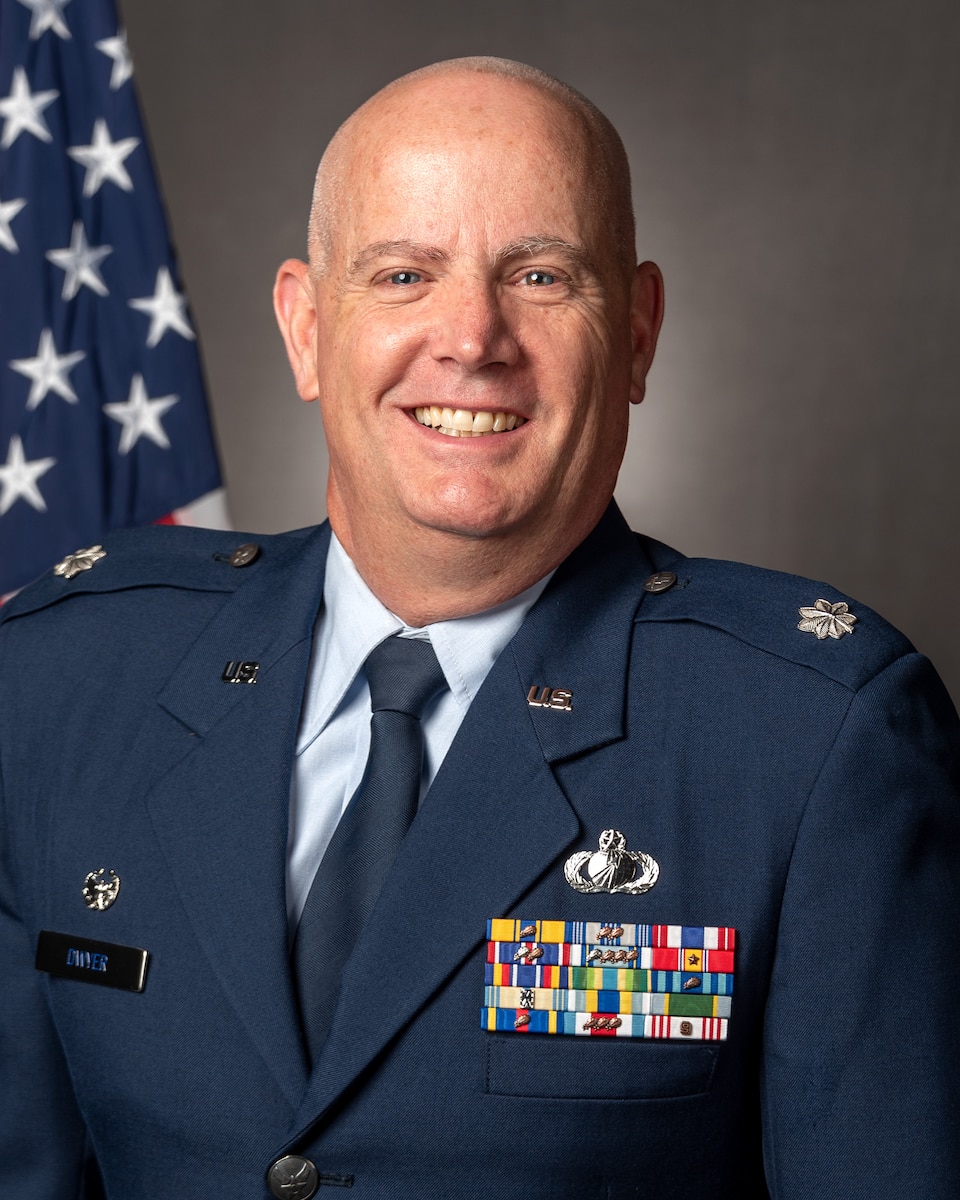 Airman posing for portrait.