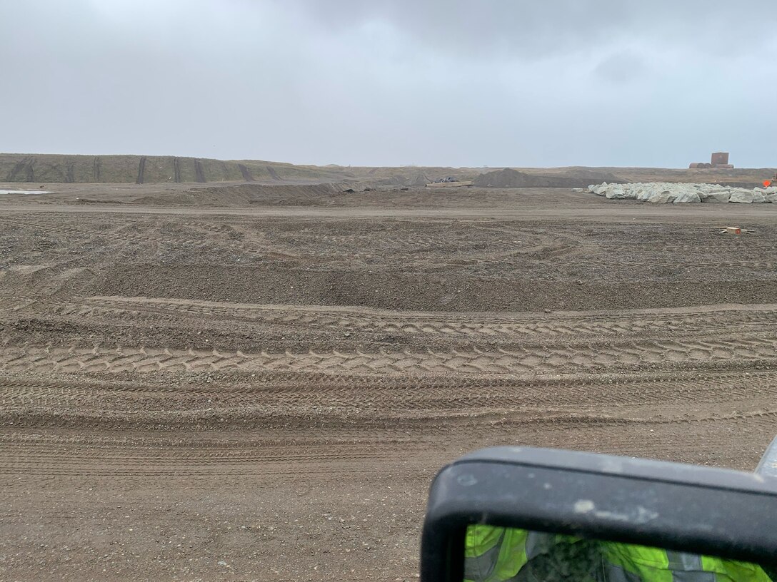 Barrow Coastal Erosion Project Offloading Zone