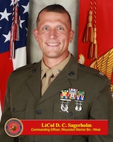 Lieutenant Colonel Sagerholm Bio Photo